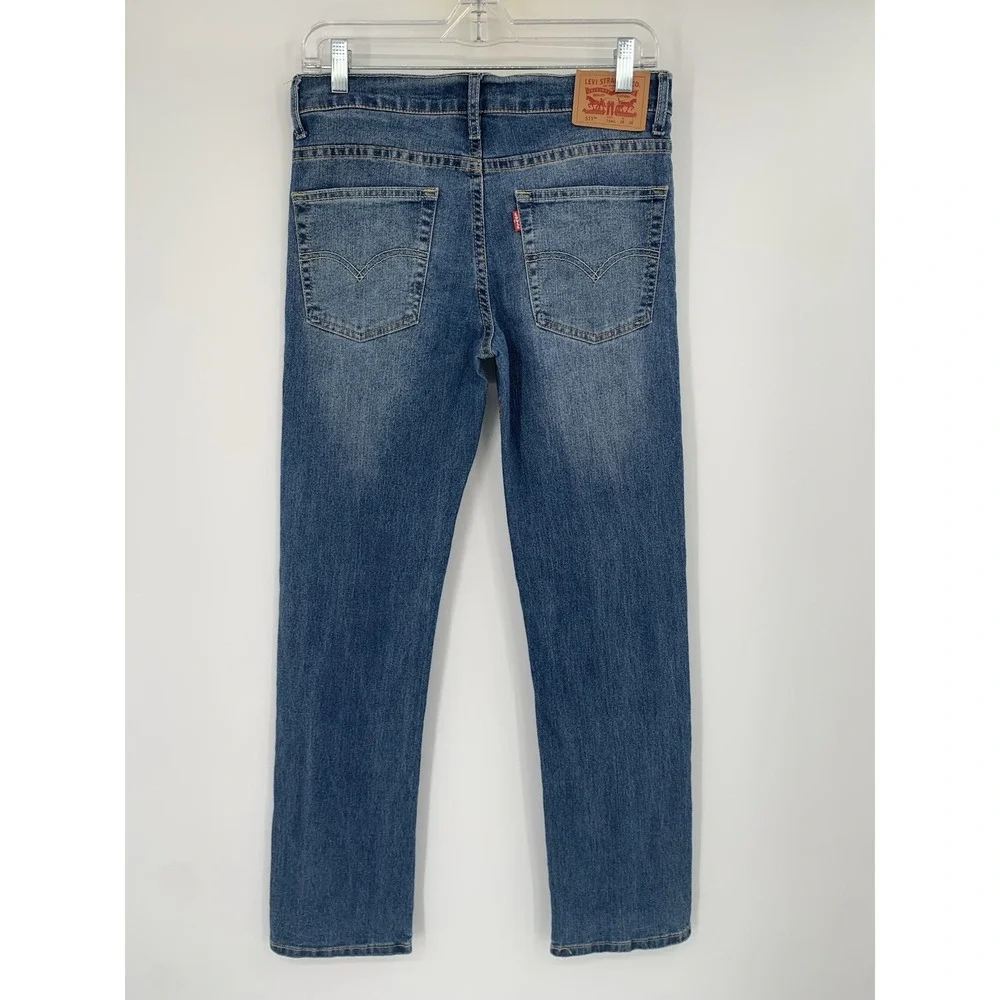 Levi's 511 Slim Straight Leg Boy's Blue Jeans Size 16 ‎ Regular